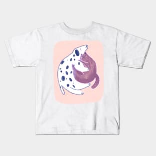 Pet Friends Dog and Cat Kids T-Shirt